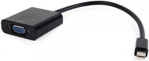 

Адаптер Cablexpert Mini DisplayPort - VGA (AB-mDPM-VGAF-02) Black