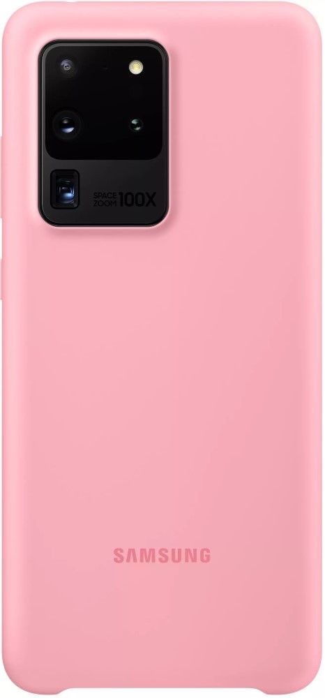 

Панель Samsung Silicone Cover для Samsung Galaxy S20 Ultra (EF-PG988TPEGRU) Pink