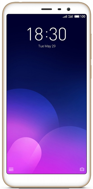 

Смартфон Meizu M6T 2/16Gb Gold