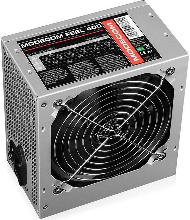 

Блок живлення Modecom Feel 400W Bulk (ZAS-FEEL-00-400-ATX-PFC)