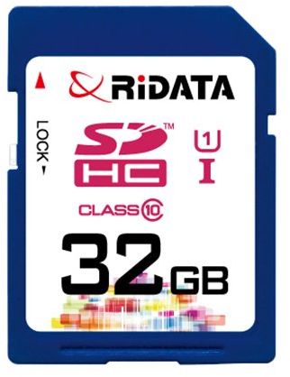 

Карта пам'яті RiDATA SDHC 32GB Class 10 UHS-I