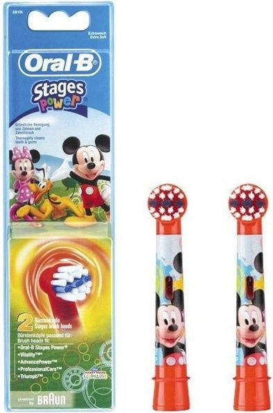 

Насадка до електричної зубної щітки ORAL-B BRAUN Stages Power/EB 10-2kids Disney (5878005)