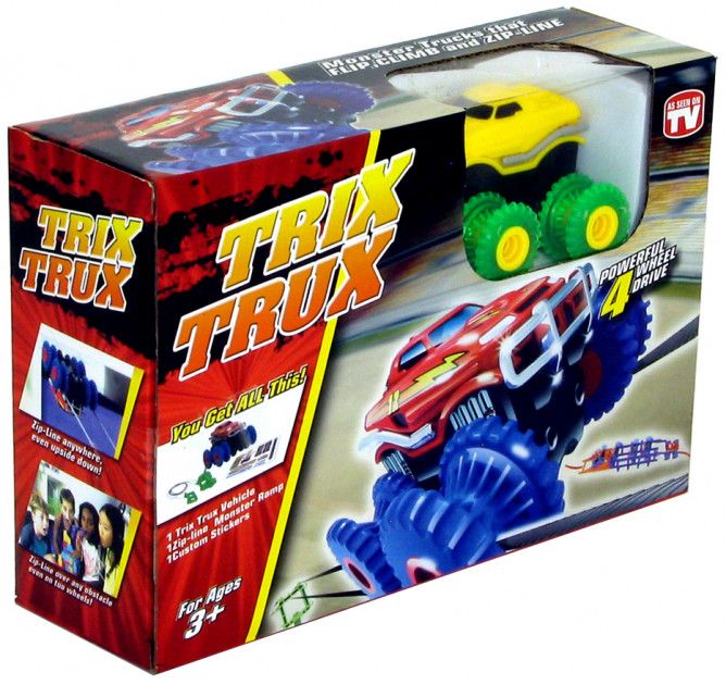 

Машинка Trix Trux жовта