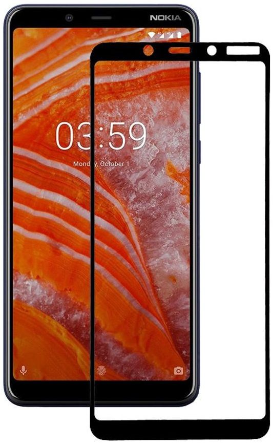 

Захисне скло ArmorStandart Fullglue Nokia 3.1 Plus Black