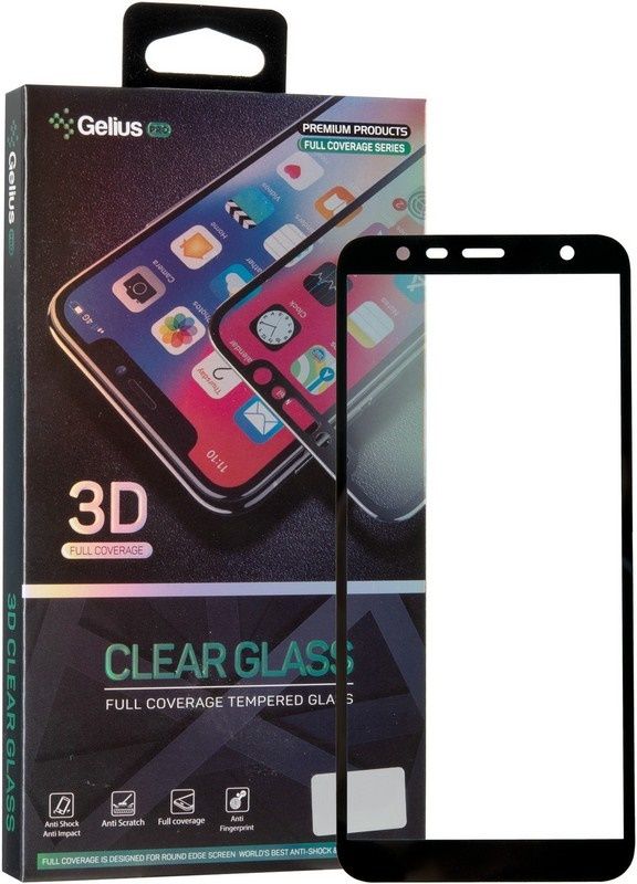 

Захисне скло Gelius Pro 3D Samsung J610 (J6 Plus-2018) Black