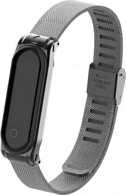 

Ремешок Armorstandart Milanese Band для Xiaomi Mi Band 4/3 Graphite Black (ARM55036)