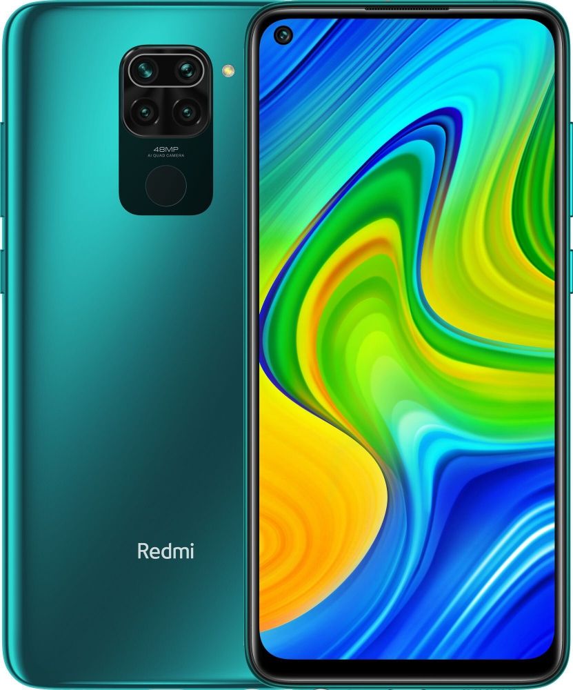 

Смартфон Xiaomi Redmi Note 9 3/64GB (NFC) Forest Green