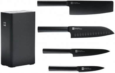 Набір ножів Xiaomi HuoHou Set of Knives with Stand 5 in 1 (HU0076)