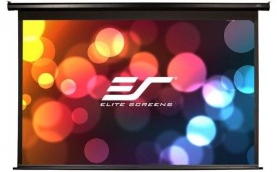 Проекційний моторизований екран Elite Screens (Electric100H) Black Case