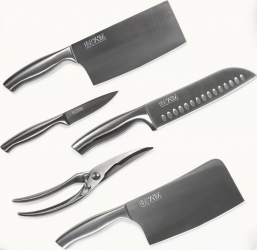 Набір ножів Xiaomi HuoHou Stainless Steel Kitchen Knife Set (HU0014)