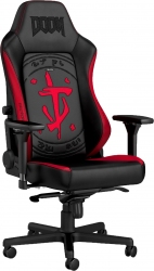 Крісло геймерське NOBLECHAIRS Hero Doom Edition (NBL-HRO-PU-DET)