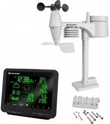 Метеостанція Bresser Weather Center 5-in-1 256 colour Black