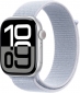 Apple Watch Series 10 GPS 46mm Silver Aluminium Case with Blue Cloud Sport Loop (MWWN3QH/A) - фото  - інтернет-магазин електроніки та побутової техніки TTT