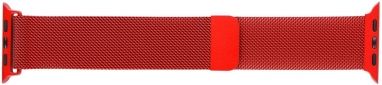 Ремінець ArmorStandart Milanese Loop Band для Apple Watch All Series 38-40mm (ARM54383) Red - фото  - інтернет-магазин електроніки та побутової техніки TTT