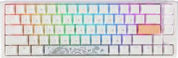 Клавиатура Ducky One 3 SF Cherry MX Brown RGB UA USB (DKON2167ST-BUAPXPWWWSC1) White - фото  - интернет-магазин электроники и бытовой техники TTT