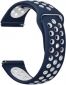 Ремінець BeCover Nike Style для Samsung Galaxy Watch 46mm / Watch 3 45mm / Gear S3 Classic / Gear S3 Frontier (BC_705788) Blue-White - фото  - інтернет-магазин електроніки та побутової техніки TTT