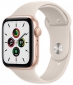 Apple Watch SE GPS 44 mm Gold Aluminium Case with Starlight Sport Band (MKQ53UL/A) - фото  - інтернет-магазин електроніки та побутової техніки TTT