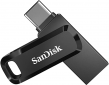 USB флеш накопичувач SanDisk Ultra Dual Go Type-C 256GB USB 3.1 (SDDDC3-256G-G46) Black  - фото  - інтернет-магазин електроніки та побутової техніки TTT