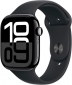 Apple Watch Series 10 GPS 46mm Jet Black Aluminium Case with Black Sport Band - S/M (MWWP3QH/A) - фото  - інтернет-магазин електроніки та побутової техніки TTT