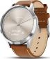 Смарт-часы GARMIN Vivomove HR Premium Silver with Tan Italian Leather Band (010-01850-AA) - фото  - интернет-магазин электроники и бытовой техники TTT