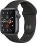 Apple Watch Series 5 40mm Space Gray Aluminum Case with Black Sport - фото  - интернет-магазин электроники и бытовой техники TTT