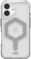 Чехол UAG для Apple iPhone 16 Plyo Magsafe (114482114341) Ice/White - фото  - интернет-магазин электроники и бытовой техники TTT