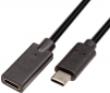 Kабель PowerPlant USB Type-C M/F (USB3.0) 3А AWG24+32 3 м (CA912599) - фото  - інтернет-магазин електроніки та побутової техніки TTT