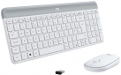 Комплект Logitech Wireless Slim Combo MK470 UA (920-009205) White  - фото  - інтернет-магазин електроніки та побутової техніки TTT