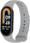 Ремінець BeCover для Xiaomi Mi Smart Band 8 (709403) Light Gray - фото  - інтернет-магазин електроніки та побутової техніки TTT