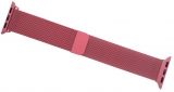 Ремешок ArmorStandart Milanese Loop Band для Apple Watch All Series 38-40mm (ARM55254) Raspberry Red - фото  - интернет-магазин электроники и бытовой техники TTT