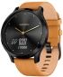 Смарт-часы Garmin Vivomove HR Premium (010-01850-A0) Black/Tan Regular Black - фото  - интернет-магазин электроники и бытовой техники TTT