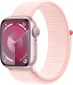 Apple Watch Series 9 GPS 45mm Pink Aluminium Case with Light Pink Sport Loop (MR9J3QP/A) - фото  - інтернет-магазин електроніки та побутової техніки TTT