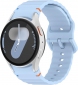 Ремешок BeCover Ribbed Tape для Samsung Galaxy Watch (20mm) 3 41mm/4/5/6/7 40-44mm (712044) Lite Blue - фото  - интернет-магазин электроники и бытовой техники TTT