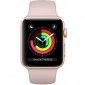 Смарт годинник Apple Watch Series 3 GPS 38mm Gold Aluminium Case with Pink Sand Sport Band (MQJQ2) - фото  - інтернет-магазин електроніки та побутової техніки TTT