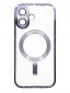 Панель BeCover TPU Chrome Case (MagSafe) для Apple iPhone 16 Plus (712079) Purple - фото  - интернет-магазин электроники и бытовой техники TTT