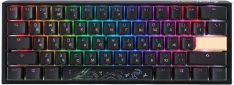 Клавиатура Ducky One 3 Mini Cherry MX Silent Red RGB UA USB (DKON2161ST-SUAPXCLAWSC1) Black - фото  - интернет-магазин электроники и бытовой техники TTT