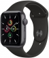 Apple Watch SE GPS 44 mm Space Grey Aluminium Case with Midnight Sport Band (MKQ63UL/A) - фото  - интернет-магазин электроники и бытовой техники TTT