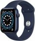 Apple Watch Series 6 GPS 40mm Blue Aluminium Case with Deep Navy Sport Band - фото  - інтернет-магазин електроніки та побутової техніки TTT