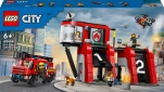 Конструктор LEGO City Пожежне депо з пожежною машиною 843 деталей (60414) - фото  - інтернет-магазин електроніки та побутової техніки TTT