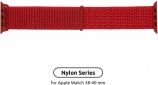 Ремінець Armorstandart Nylon Band для Apple Watch All Series 38/40 mm (ARM55851) Red - фото  - інтернет-магазин електроніки та побутової техніки TTT