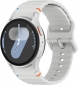 Ремешок BeCover Ribbed Tape для Samsung Galaxy Watch (20mm) 3 41mm/4/5/6/7 40-44mm (712045) Lite Gray - фото  - интернет-магазин электроники и бытовой техники TTT