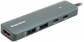 USB-хаб Blueendless USB Type-C - 2 x USB 3.0, Type-C PD, HDMI (CA913435) - фото  - интернет-магазин электроники и бытовой техники TTT